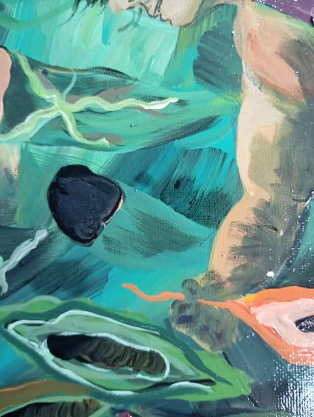 Wordless Bodies 50x40x1.5cm - Imagen 8