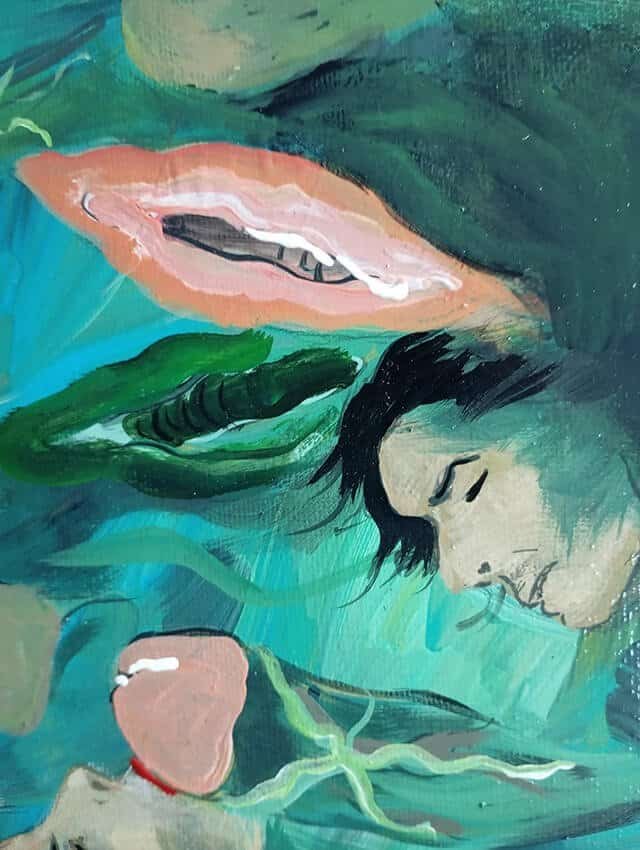 Wordless Bodies 50x40x1.5cm - Imagen 7