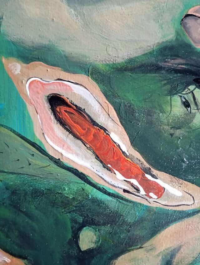 Wordless Bodies 50x40x1.5cm - Imagen 6