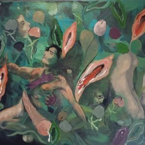 Wordless Bodies 50x40x1.5cm